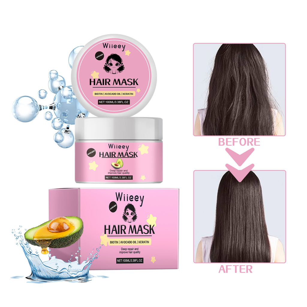 Avocado Nourishing Hair Mask – Repairs Split Ends & Frizz