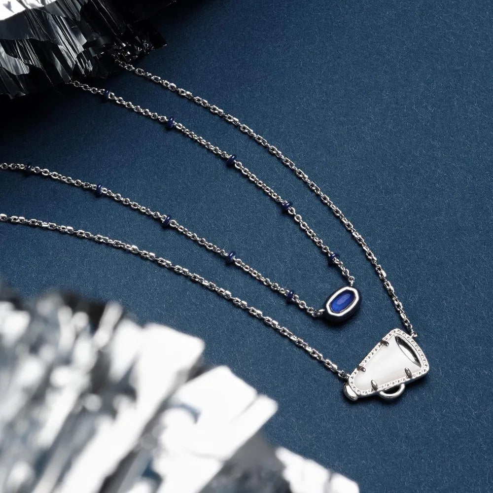 Sporty Resin Pendant Necklace for Women