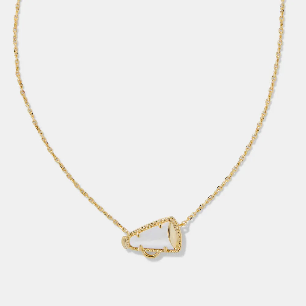 Sporty Resin Pendant Necklace for Women