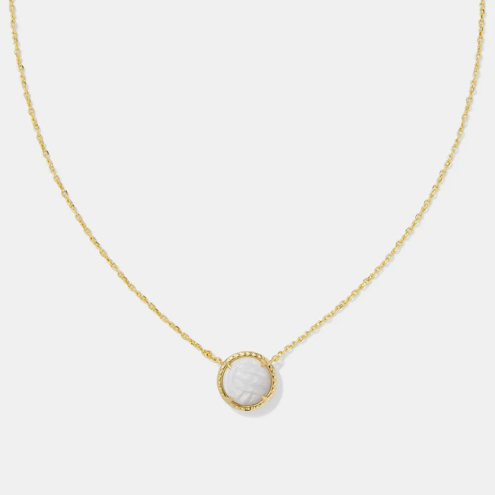 Sporty Resin Pendant Necklace for Women