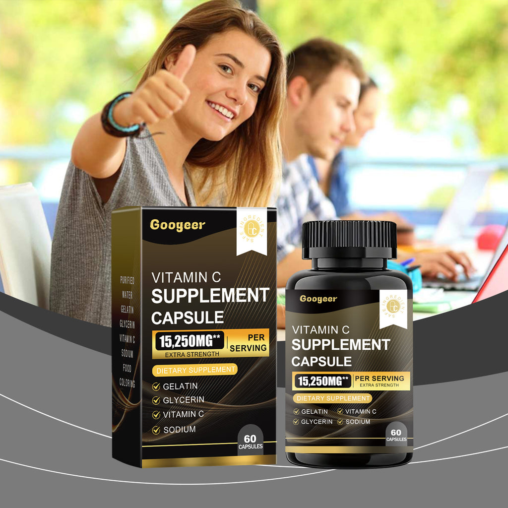 Vitamin C Supplement Capsule – Daily Immunity & Skin Boost