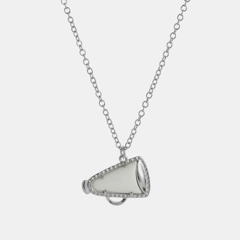 Sporty Resin Pendant Necklace for Women