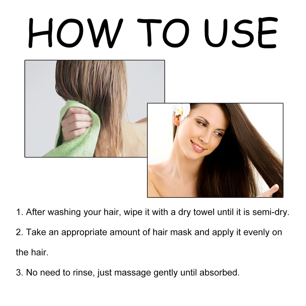 Leavehin Repair Hair Mask – Anti-Loss & Frizz Smooth Treatment