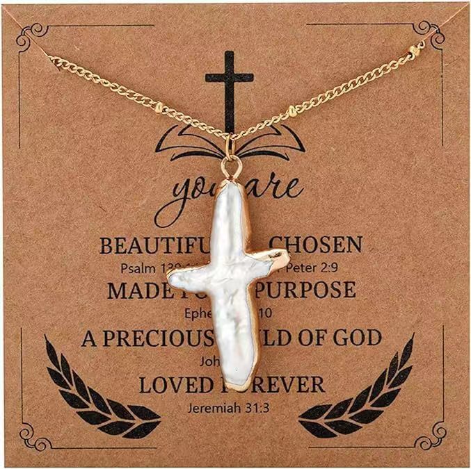 Elegant Cross Pendant Necklace