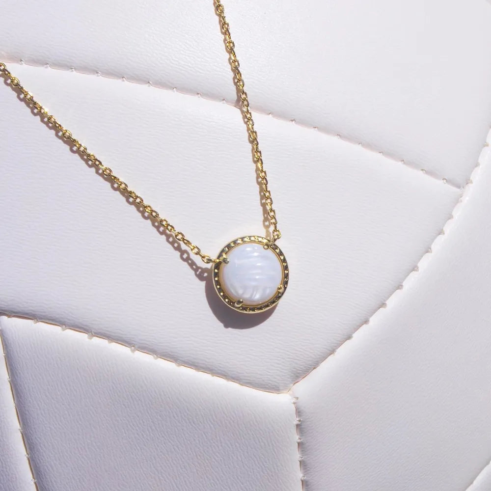 Sporty Resin Pendant Necklace for Women