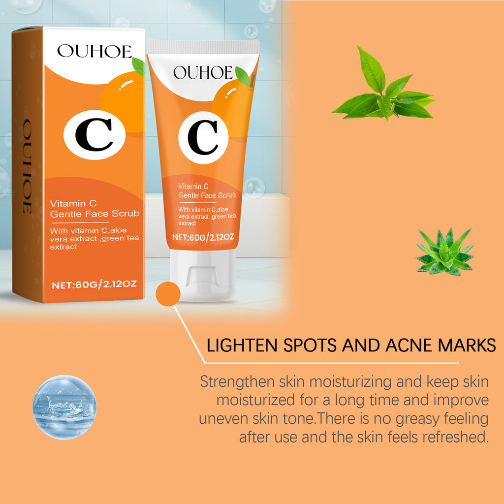 Vitamin C Gentle Facial Cleanser – Bright & Tender Skin