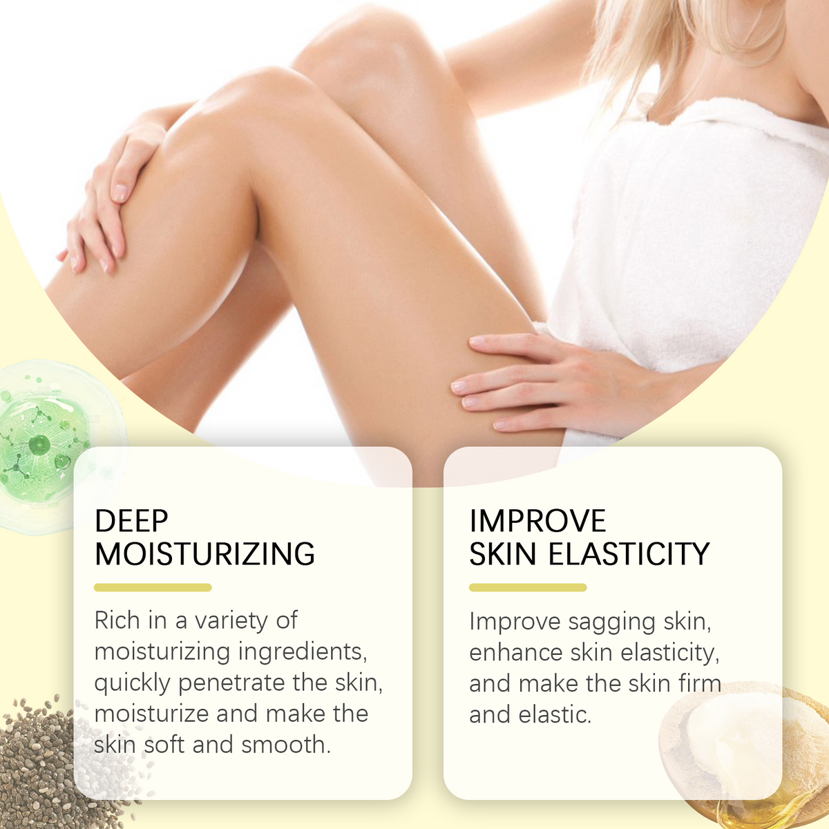 Moisturizing & Firming Body Moisturizer – Skin Massage Cream