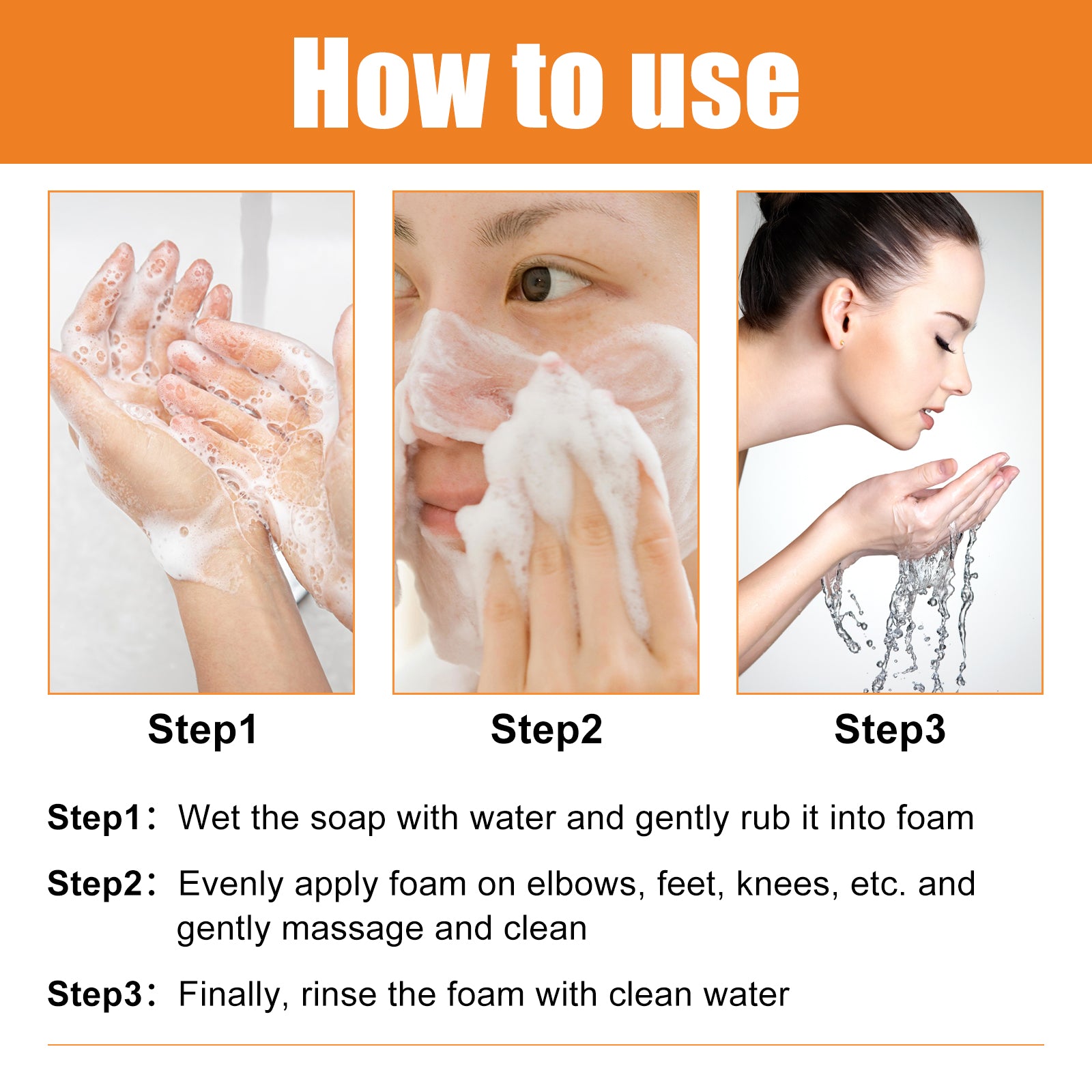 Vitamin C Whitening Soap – Brighten & Deep Cleanse Skin