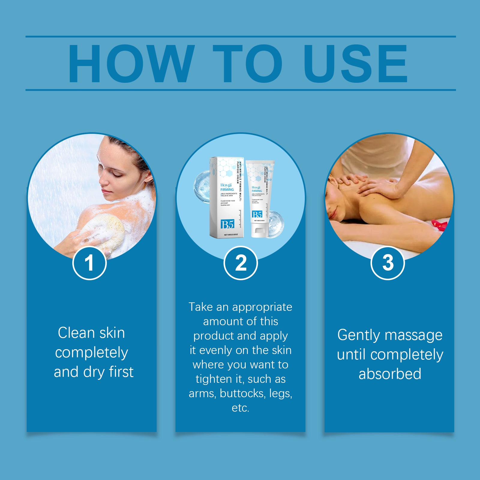 Anti-Wrinkle Firming Body Moisturizer – Whitening Multi-Purpose Cream