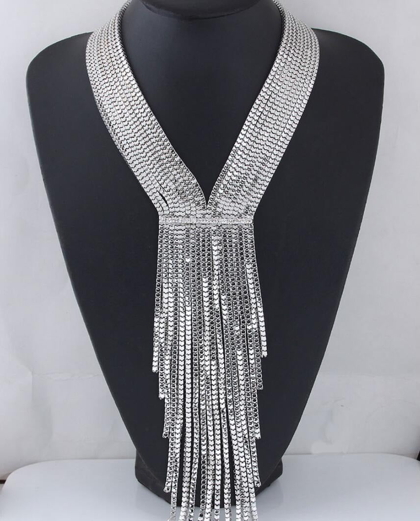 Luxury Women's Tassel Chain Necklace