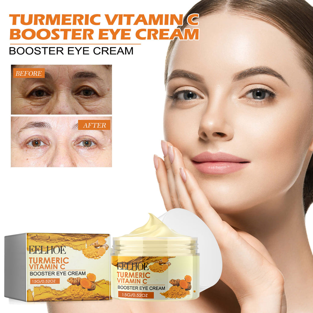 Turmeric Vitamin C Eye Cream – Reduces Eye Lines & Dark Circles