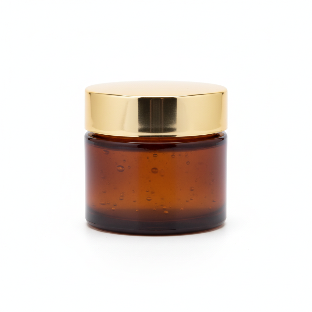 Japanese Massage Gel - clean product photo on white background