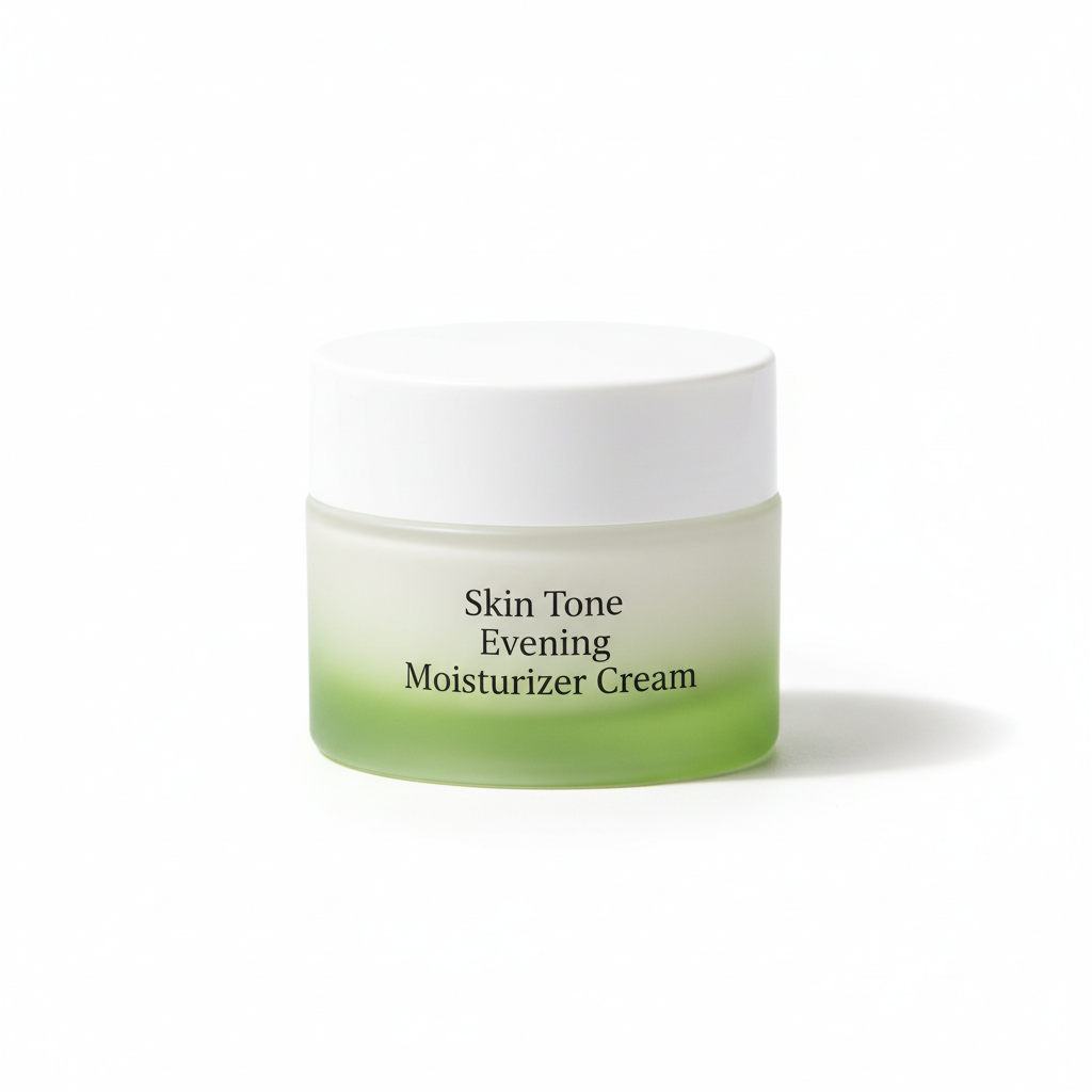 Skin Tone Evening Moisturizer Cream - clean product photo